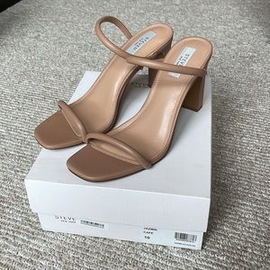 STEVE New York strappy nude heels BRAND NEW!